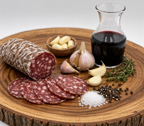 Smoked Garlic Salami